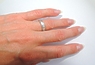 Кольцо Свадебник с вязью Благополучия (с камнем)