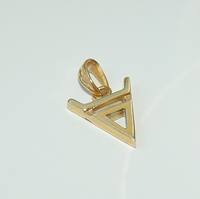 Знак Велес (золочение)